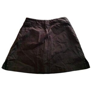 Lady Hagen Size 6 Skort Shorts Under Skirt Pull On Athletic Golf Tennis Black